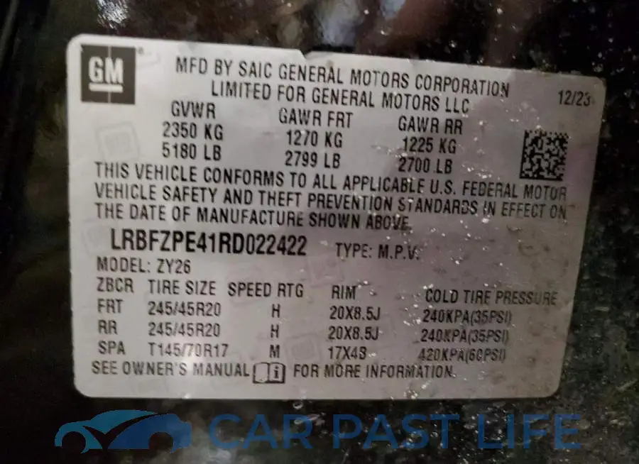 LRBFZPE41RD022422# 13