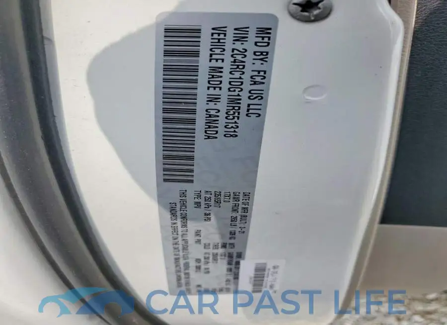 2C4RC1DG1MR551318# 13