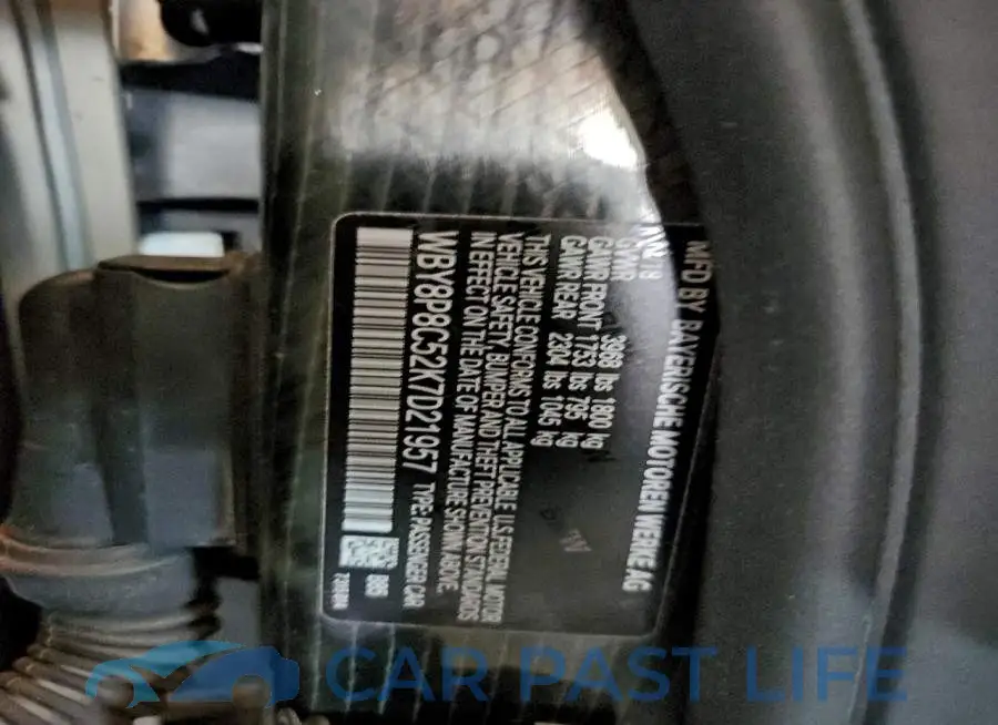 WBY8P8C52K7D21957# 13