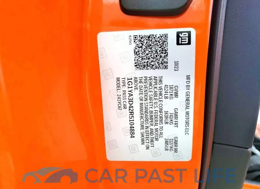 1G1YA3D42R5104884# 12