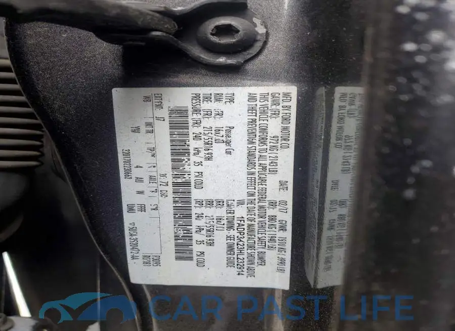 1FADP3K23HL232914# 12