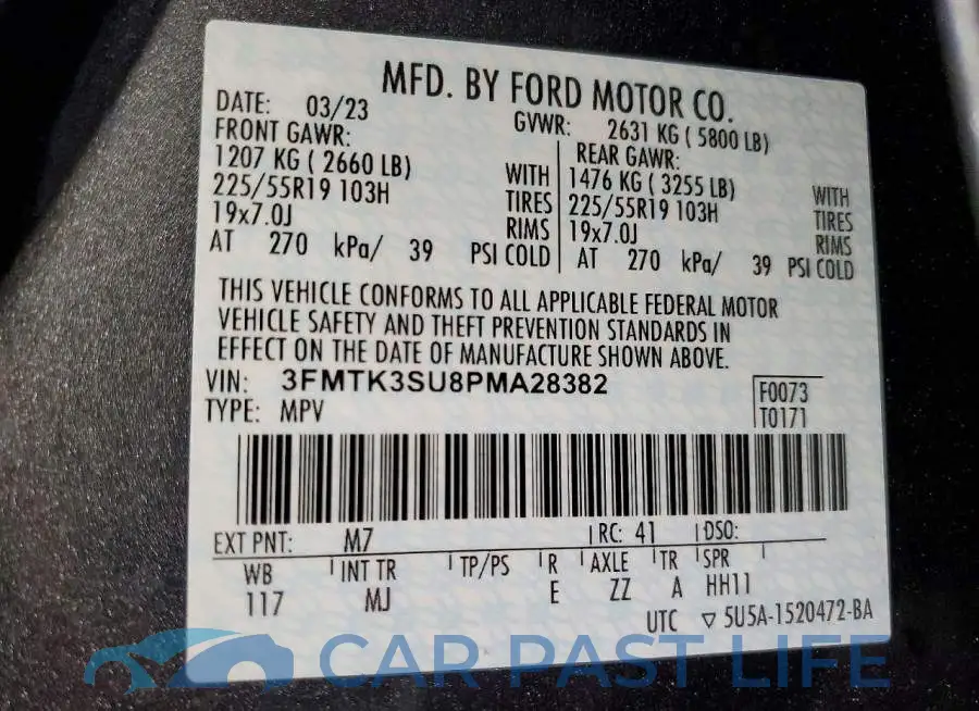 3FMTK3SU8PMA28382# 13