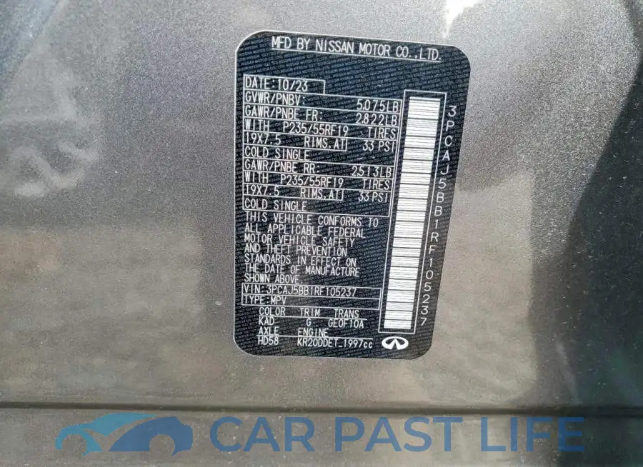 3PCAJ5BB1RF105237# 13