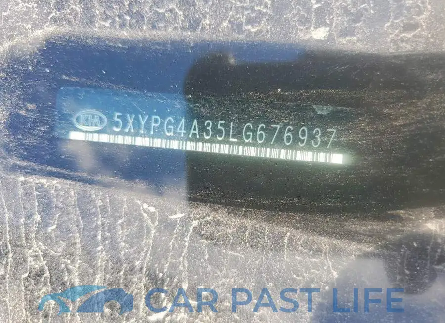 5XYPG4A35LG676937# 12