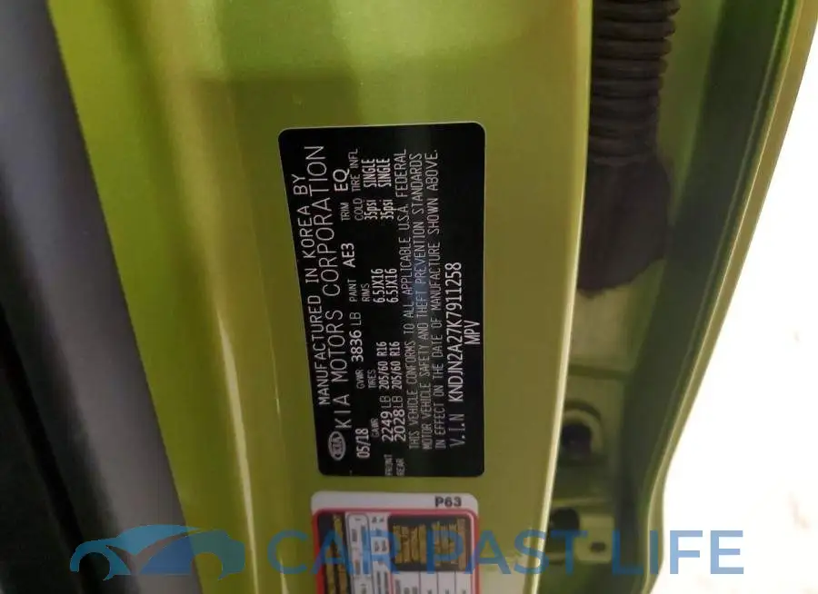 KNDJN2A27K7911258# 14