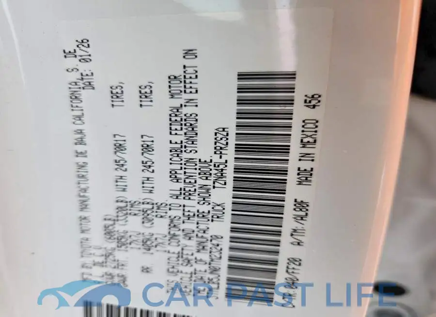 3TMLB5JN0TM232470# 12