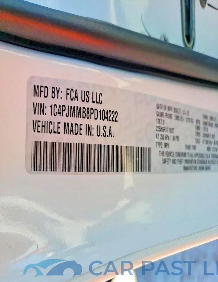 1C4PJMMB8PD104222# 14