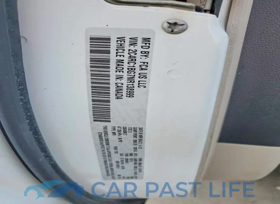 2C4RC1BG7NR138999# 13