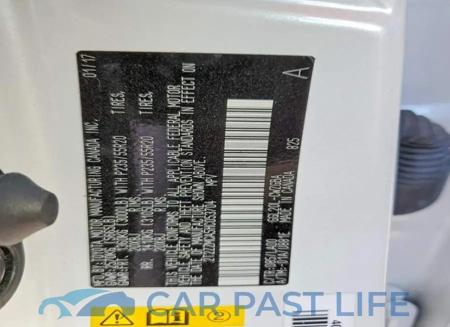 2T2ZZMCA5HC053704# 13