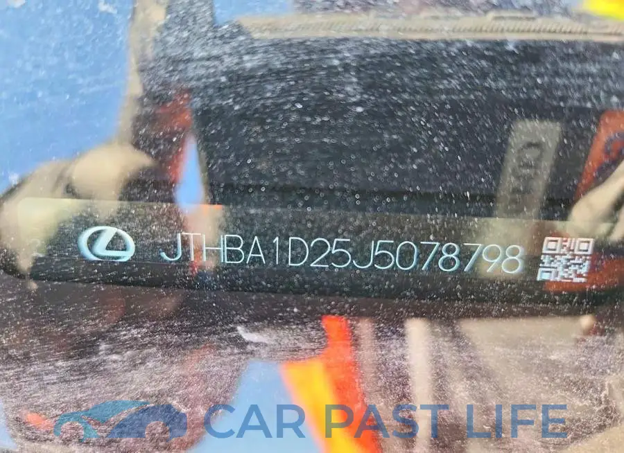 JTHBA1D25J5078798# 13