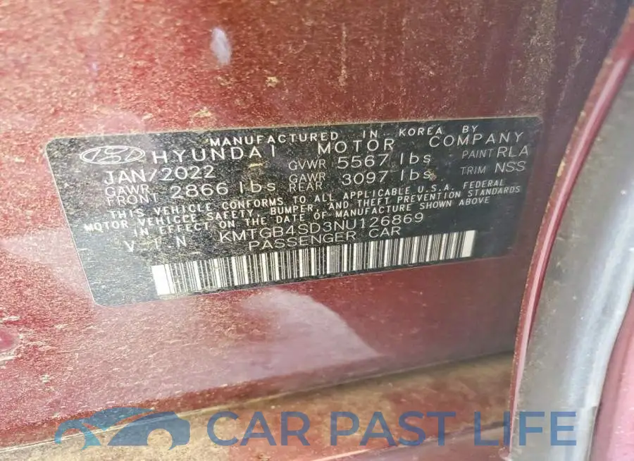 KMTGB4SD3NU126869# 12
