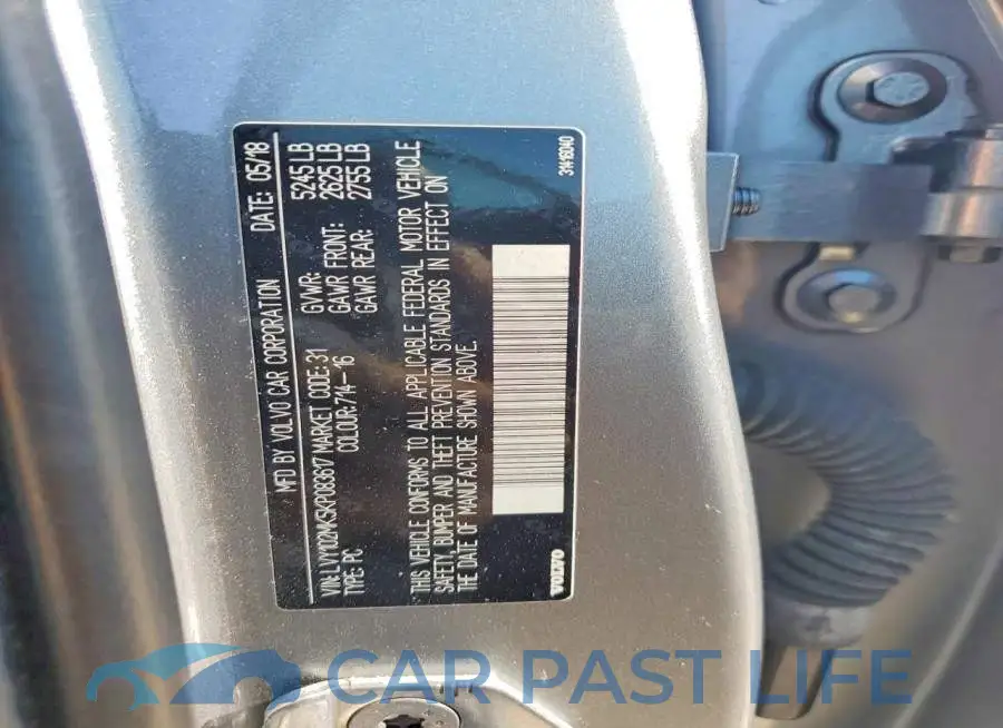 LVY102MK5KP083617# 12