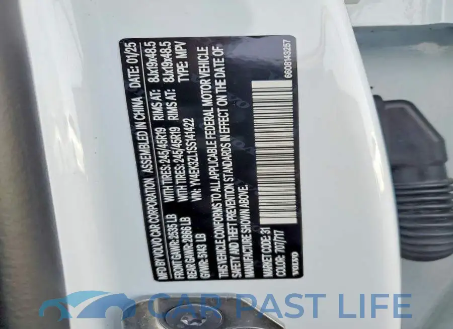 YV4EK3ZL1SS141422# 13