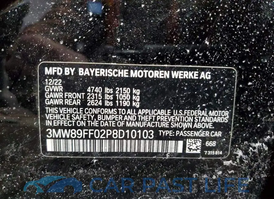3MW89FF02P8D10103# 13
