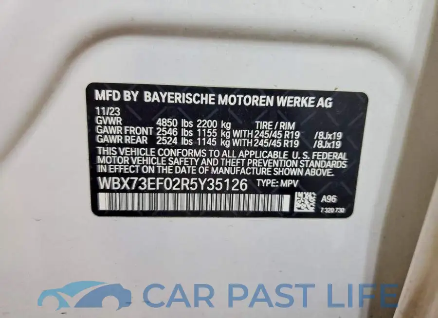 WBX73EF02R5Y35126# 13