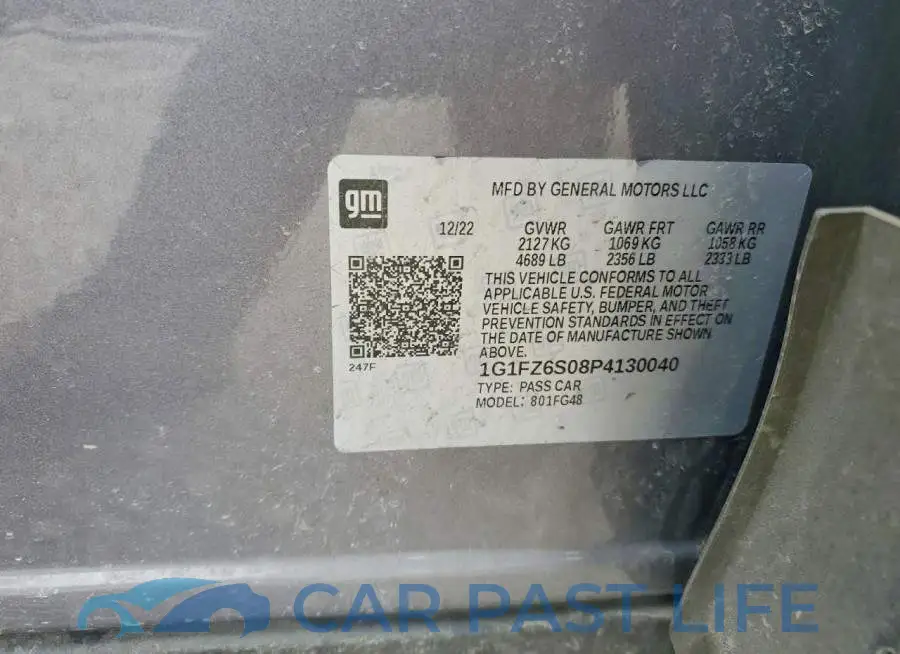 1G1FZ6S08P4130040# 14