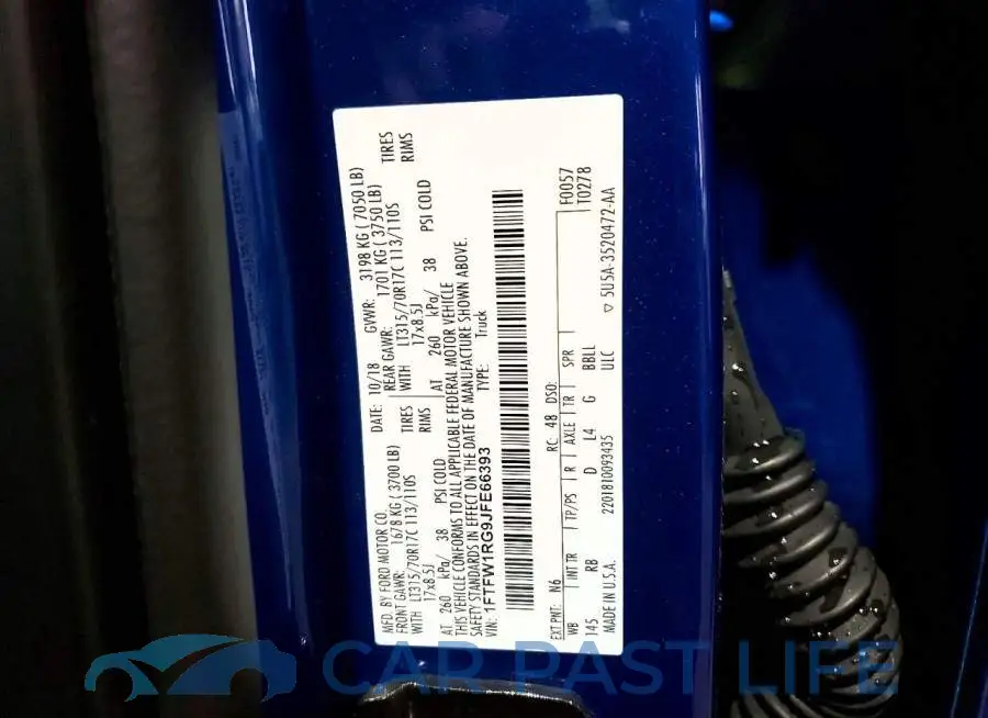 1FTFW1RG9JFE66393# 12