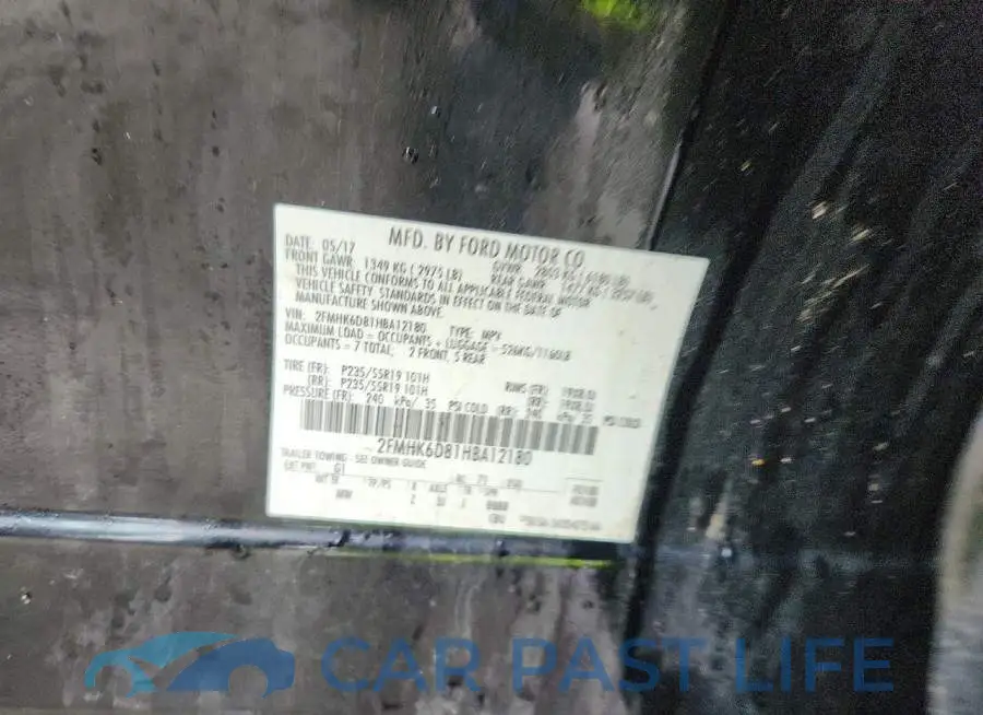 2FMHK6D81HBA12180# 13