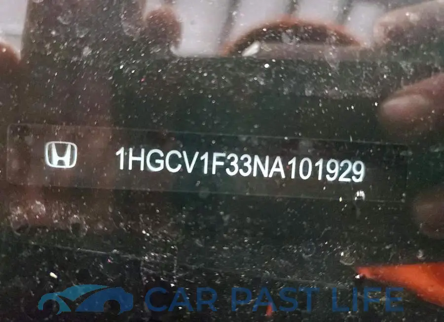 1HGCV1F33NA101929# 12