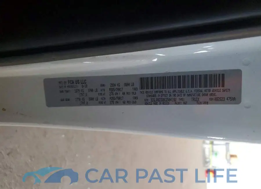 3C6JR6DG8KG504192# 12