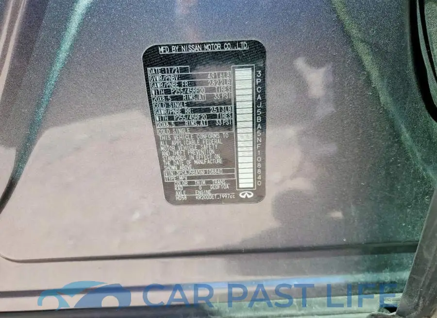 3PCAJ5BA5NF108840# 12