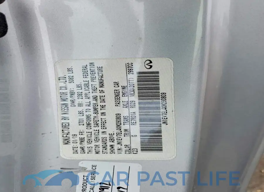 JN1EV7EL4KM290809# 12