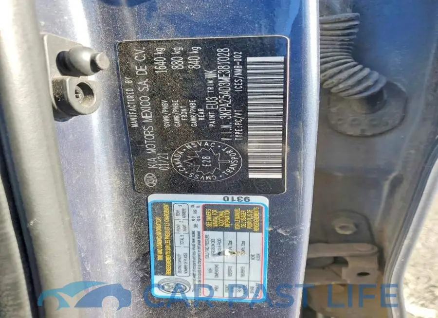 3KPA25AD3ME381028# 13