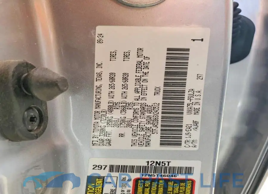 5TFJA5DB6SX243512# 12