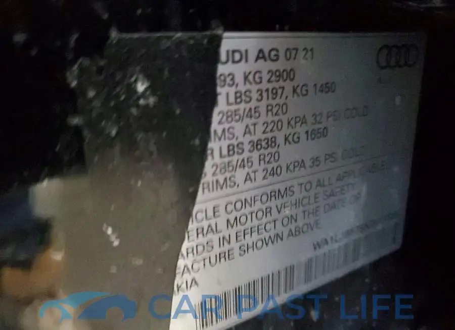 WA1LJBF75ND001665# 14