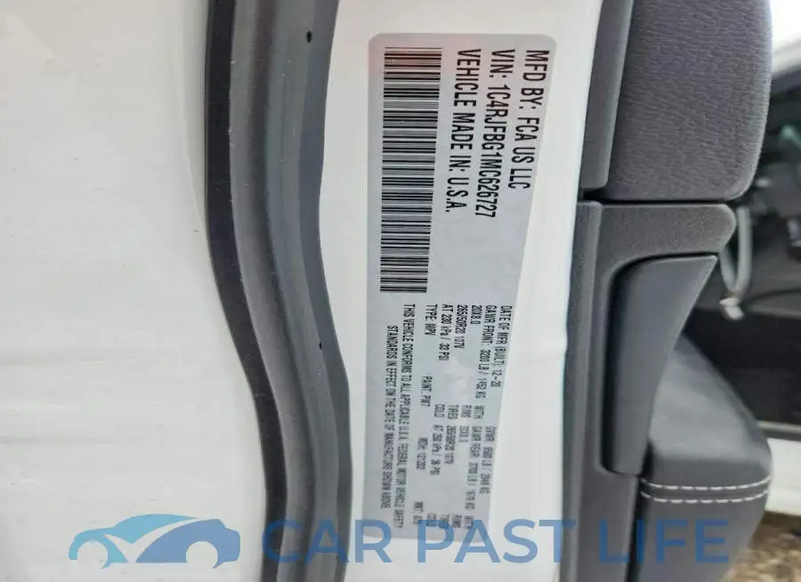 1C4RJFBG1MC626727# 13