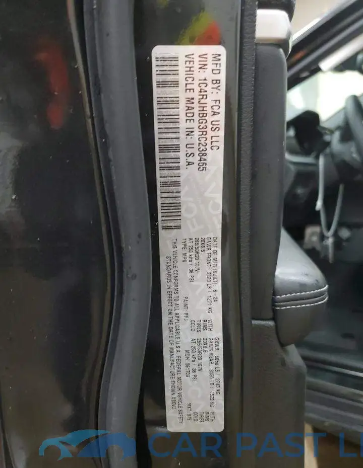 1C4RJHBG3RC238465# 14