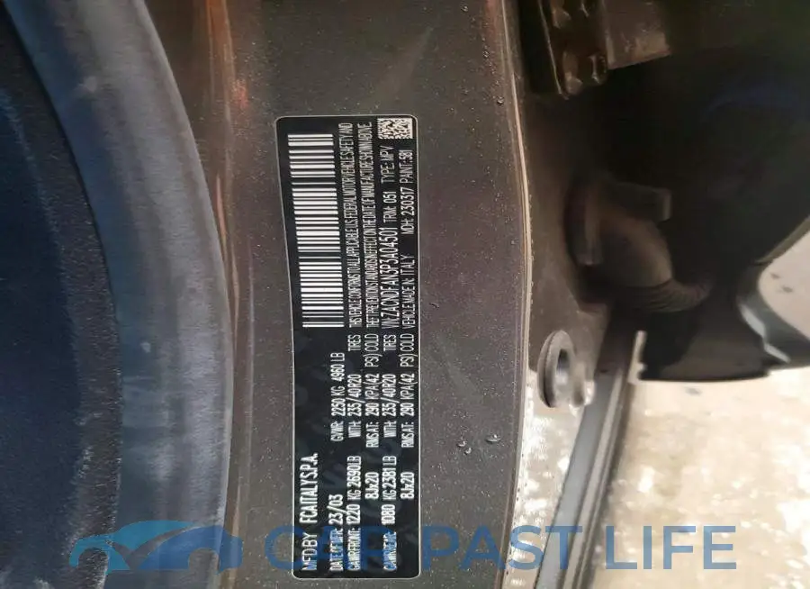 ZACNDFAN3P3A04501# 13