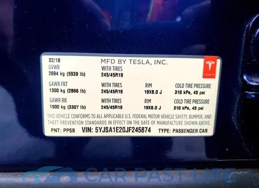 5YJSA1E20JF245874# 13