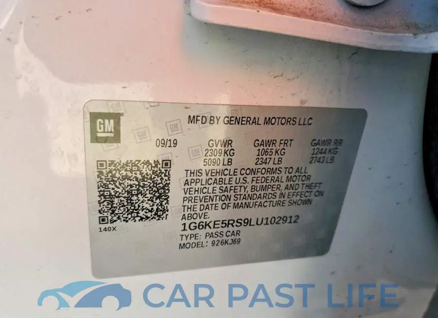 1G6KE5RS9LU102912# 12