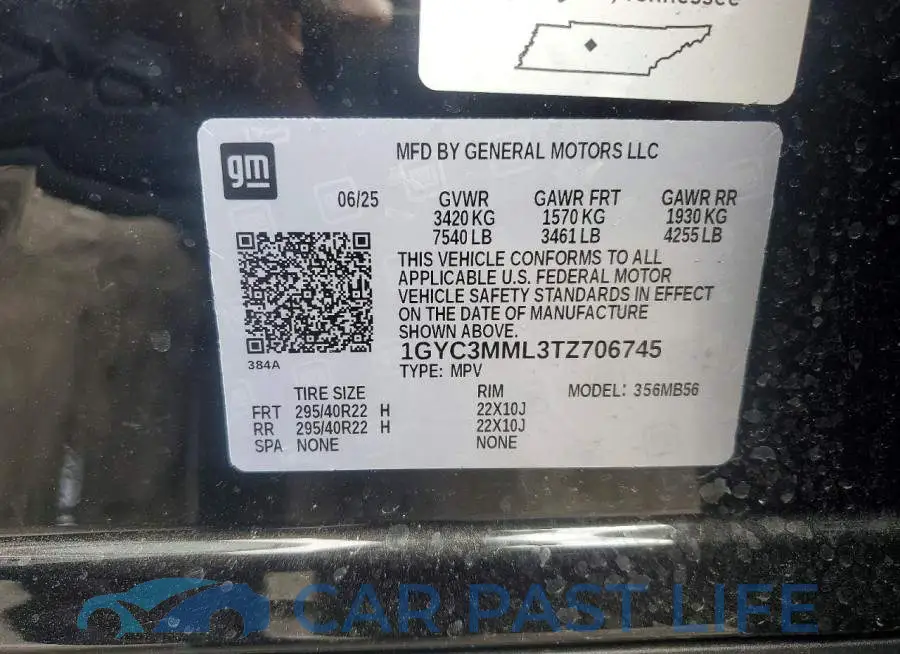 1GYC3MML3TZ706745# 13