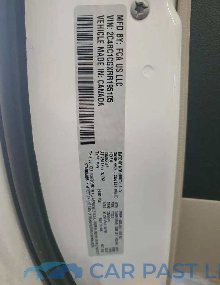 2C4RC1CGXRR195105# 14