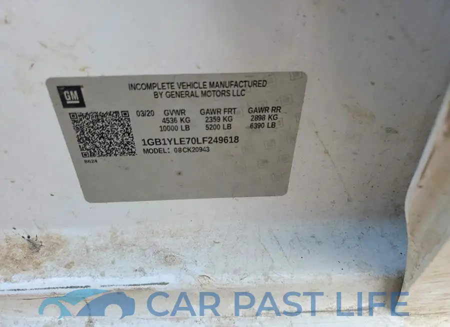 1GB1YLE70LF249618# 12