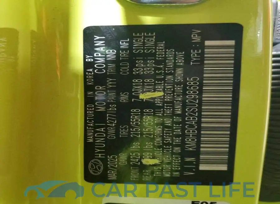 KM8HBCAB2SU298685# 13