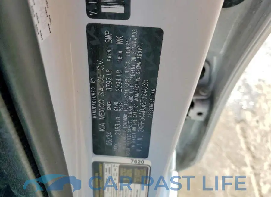3KPF54AD5RE824035# 12