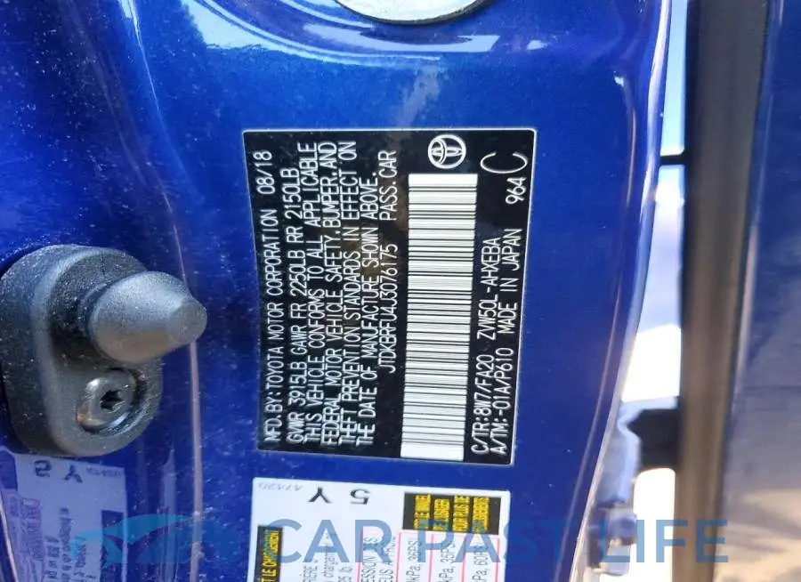 JTDKBRFU4J3076175# 14