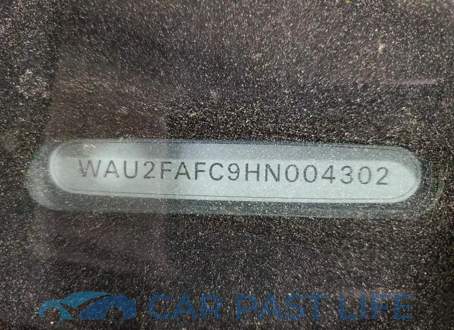 WAU2FAFC9HN004302# 12