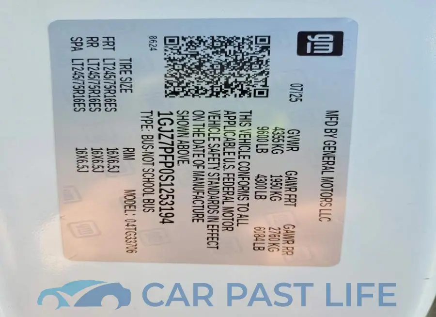 1GJZ7PFP0S1253194# 14