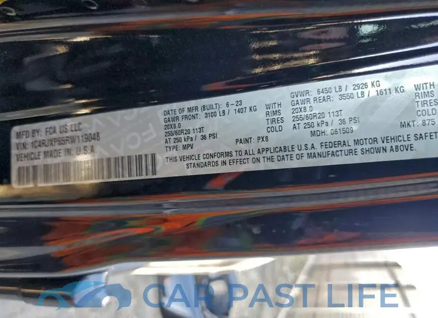 1C4RJXP65RW119048# 14