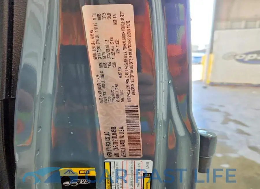 1C6RJTEG1TL164508# 12