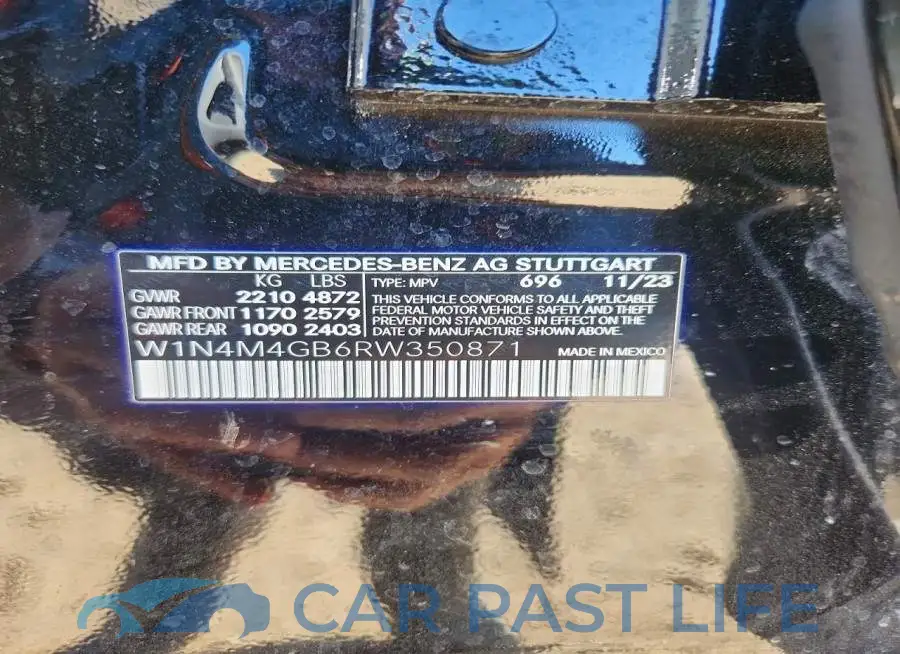 W1N4M4GB6RW350871# 13