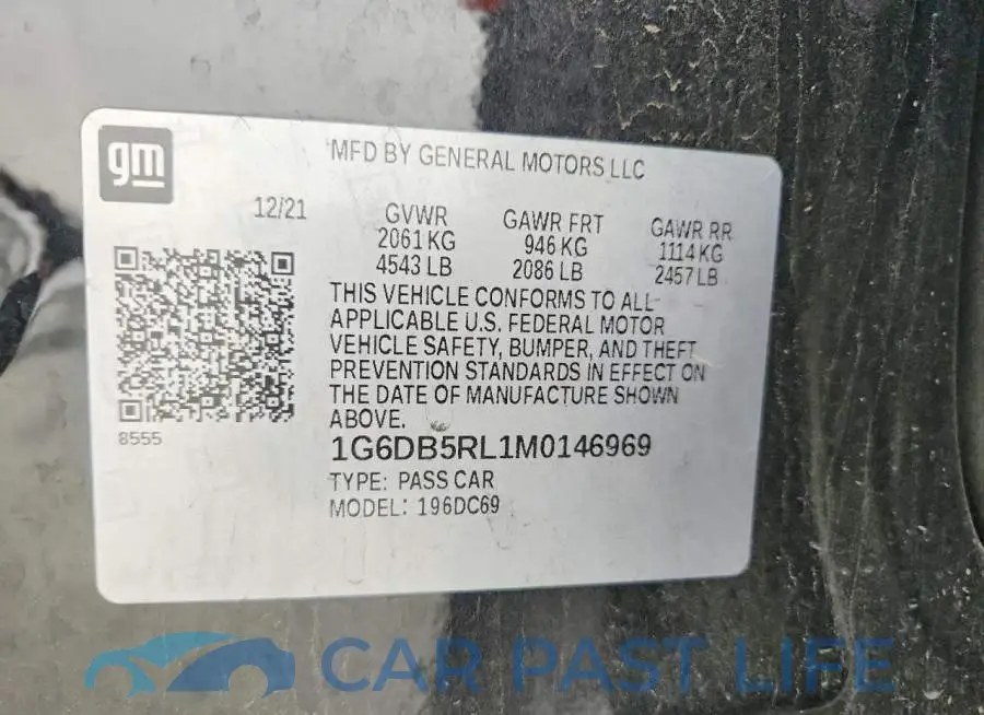 1G6DB5RL1M0146969# 12