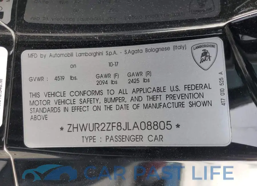 ZHWUR2ZF8JLA08805# 12