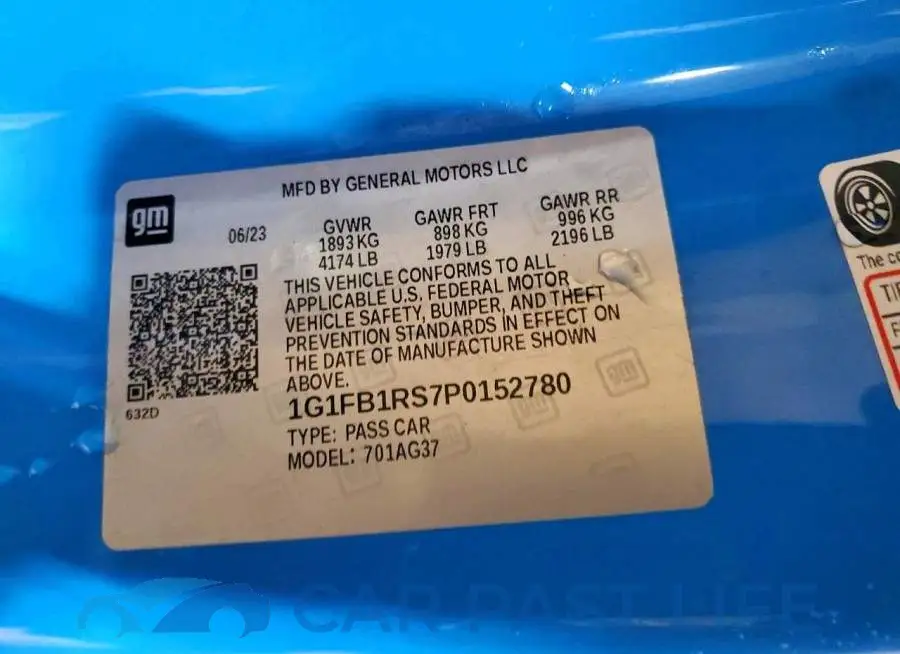 1G1FB1RS7P0152780# 12