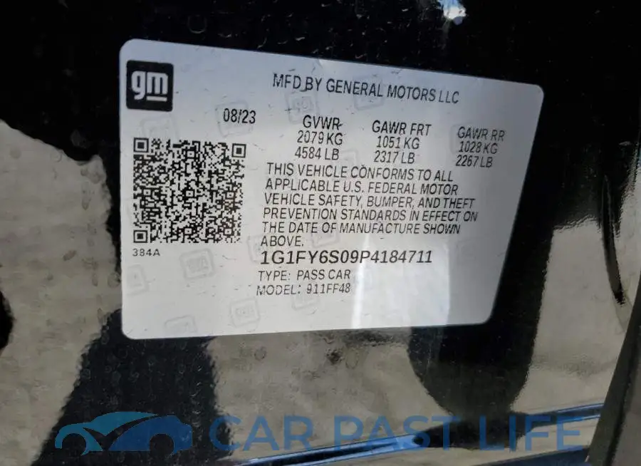 1G1FY6S09P4184711# 14