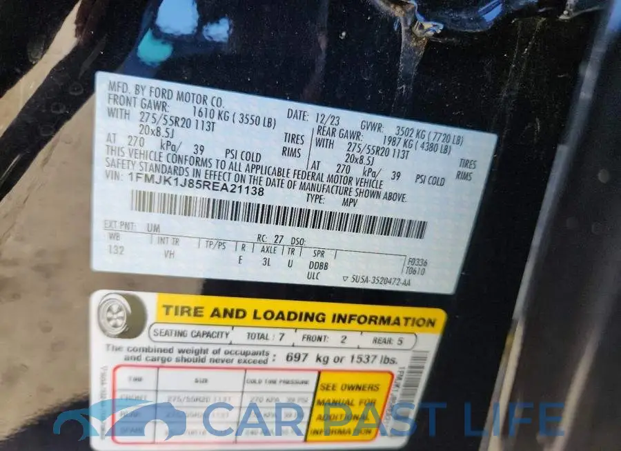 1FMJK1J85REA21138# 12